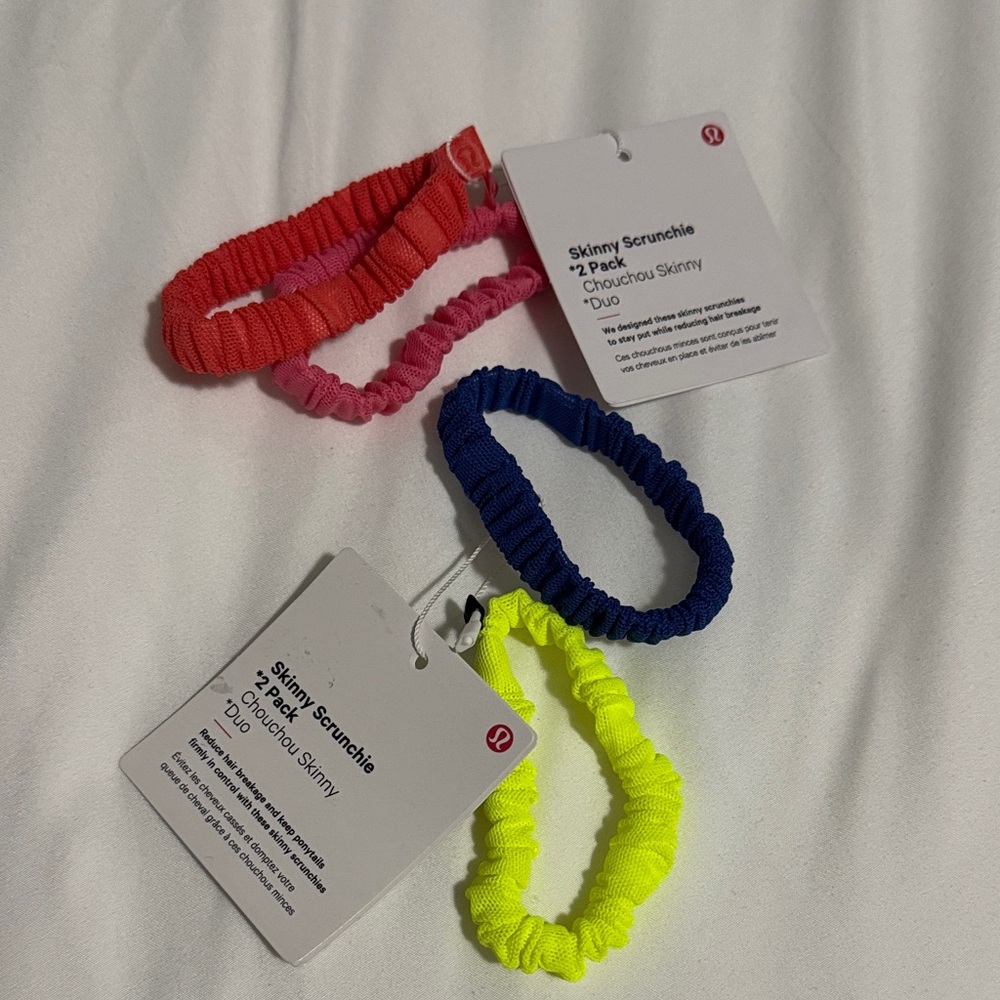 lululemon skinny scrunchie